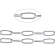 304 Stainless Steel Paperclip Chains US-CHS-F010-01B-P-01-1