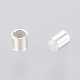 1700pcs 1.5mm Brass Tube Crimp End Beads US-X-E001-S-2