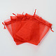 Organza Gift Bags with Drawstring US-OP-R016-13x18cm-01-2