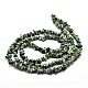 Natural African Turquoise(Jasper) Chip Beads Strands US-G-E271-59-3