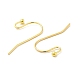 Golden Color Brass Hook Ear Wire US-X-J0JQN-G-2