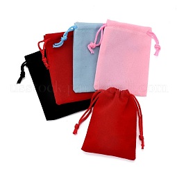 Velvet Cloth Drawstring Bags US-TP-C001-70X90mm-M