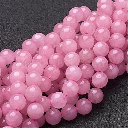 Natural Rose Quartz Beads Strands US-GSR10mmC034