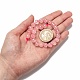 Natural Rose Quartz Beads Strands US-G-C076-8mm-3-5