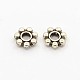 Tibetan Style Alloy Daisy Spacer Beads US-LF1022Y-2