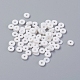 Flat Round Eco-Friendly Handmade Polymer Clay Bead Spacers US-CLAY-R067-3.0mm-17-4