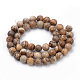 Natural Picture Jasper Beads Strands US-G-S259-27-6mm-2