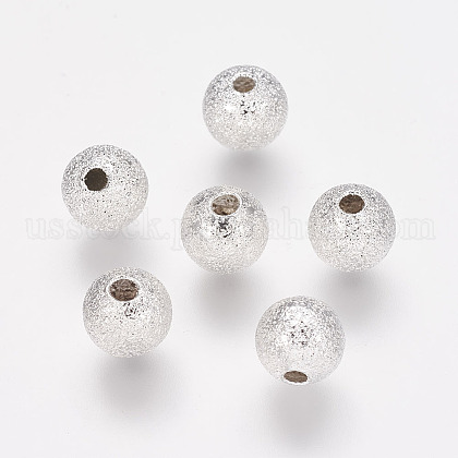 Brass Textured Beads US-KK-EC248-S-NF-1