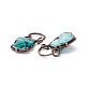Synthetic Turquoise Pendants US-G-M383-16R-3