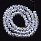 Electroplate Glass Beads Strands US-EGLA-A034-T6mm-A20-2