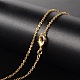 Brass Necklaces US-X-MAK-K003-02G-1
