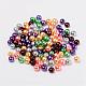 Halloween Mix Pearlized Glass Pearl Beads US-HY-X006-6mm-07-2