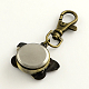 Retro Keyring Accessories Alloy Butterfly Watch for Keychain US-WACH-R009-114AB-3