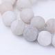 Natural Agate Beads Strands US-G-Q462-8mm-09-1