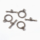 Tibetan Style Alloy Toggle Clasps US-EA9138Y-NF-2