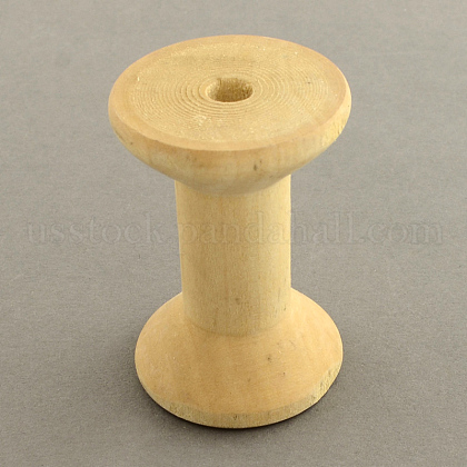 Wooden Empty Spools for Wire US-WOOD-Q015-45mm-LF-1
