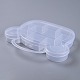 11 Compartments Bear Plastic Storage Box US-CON-P006-01-3