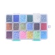 18 Colors Glass Seed Beads US-SEED-JP0007-03-3