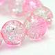 Baking Painted Crackle Glass Bead Strands US-CCG-S001-6mm-02-1
