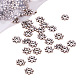 Tibetan Style Alloy Daisy Spacer Beads US-X-LF1022Y-NF-5