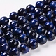 Natural Blue Tiger Eye Beads Strands US-G-G099-10mm-13-1