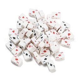 Handmade Polymer Clay Beads US-CLAY-E005-01
