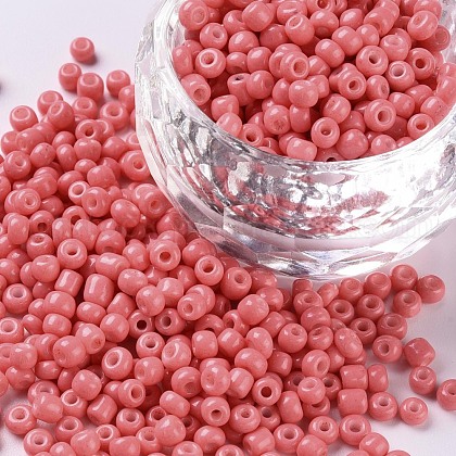 Baking Paint Glass Seed Beads US-SEED-S002-K16-1