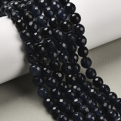 Natural White Jade Bead Strands&nbsp;US-G-R346-8mm-21-1