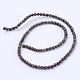 Natural Snowflake Obsidian Beads Strands US-G-Q462-8mm-37-2