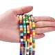 Polymer Clay Bead Strands US-CLAY-T001-C28-6