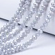 Electroplate Glass Beads Strands US-EGLA-A034-P6mm-B11-1