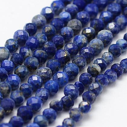 Natural Lapis Lazuli Beads Strands US-G-K185-01-1