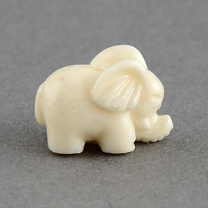 Dyed Elephant Synthetic Coral Beads US-CORA-S002-03-1