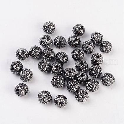Metal Alloy Rhinestones Beads US-ALRI-B032-1-1