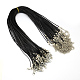Waxed Cord Necklace Making US-NJEW-R229-1.5mm-1
