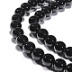 Synthetic Black Stone Beads Strands US-G-G088-10mm-2