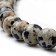 Natural Dalmatian Jasper Beads Strands US-G-S259-24-8mm-3