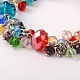 Trendy Faceted Glass Beads Bracelets US-BJEW-JB01642-06-2