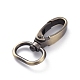 Alloy Swivel Lobster Claw Clasps US-PALLOY-WH0067-78AB-2