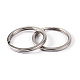 304 Stainless Steel Split Key Rings US-STAS-L176-20-2