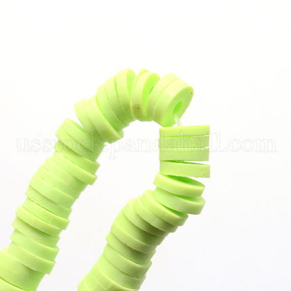 Handmade Polymer Clay Beads&nbsp;US-CLAY-R067-3.0mm-24-2
