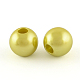 ABS Plastic Imitation Pearl European Beads US-MACR-R530-12mm-M-2
