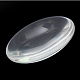 Transparent Glass Cabochons US-GGLA-R026-50mm-3