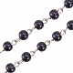 Handmade Glass Pearl Beads Chains US-AJEW-ph00493-06-4