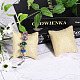 Kraft Hemp Pillow Holder for Jewelry Bracelet & Watch Displays US-BDIS-WH0002-01-5