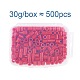 1 Box 5mm Melty Beads PE DIY Fuse Beads Refills for Kids US-DIY-X0047-84-B-5