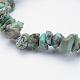 Natural African Turquoise(Jasper) Beaded Stretch Bracelets US-BJEW-JB02680-04-2