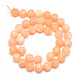 Natural White Jade Bead Strands&nbsp;US-G-R297-8mm-44-2