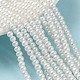 Baking Painted Pearlized Glass Pearl Round Bead Strands US-HY-Q003-4mm-01-1