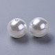 ABS Plastic Imitation Pearl Ball Beads US-MACR-A004-8mm-01-3
